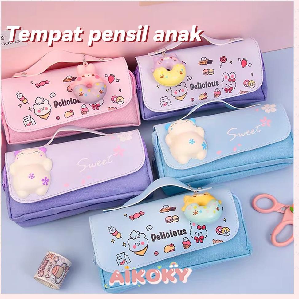 

[DISKON !!] Aikoky Kotak Pensil Squishy/Kotak Pensil Anak/Pensil Case Kartun Lucu [KODE 906]