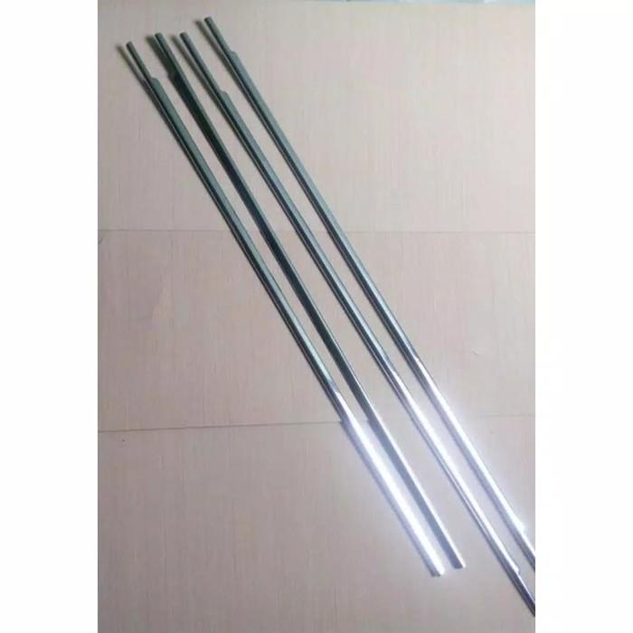 List Kaca Samping Kijang New Kapsul Lgx 1997 - 2004 Chrome Besi