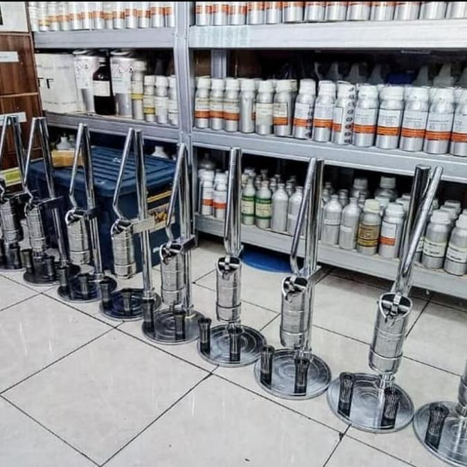 Alat press botol parfum 15mm dan 20mm 2 mata press lengkap murah