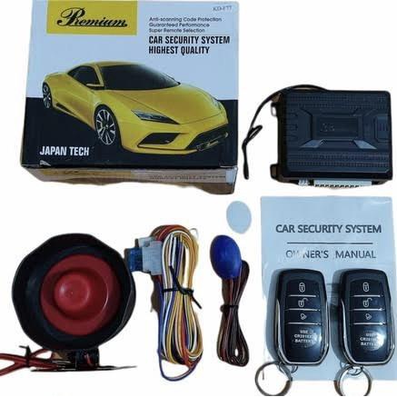 Kunb Alarm Mobil Premium Model Remote Kunci Fortuner Vrz Universal