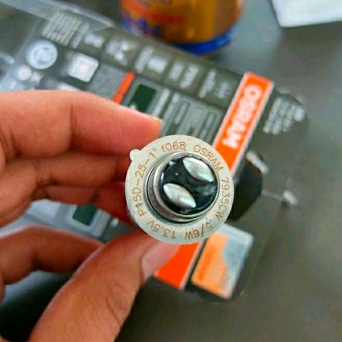 Dop/Bohlam/Lampu Depan/Utama Led H6 Osram Putih Honda Supra X 125 Promo