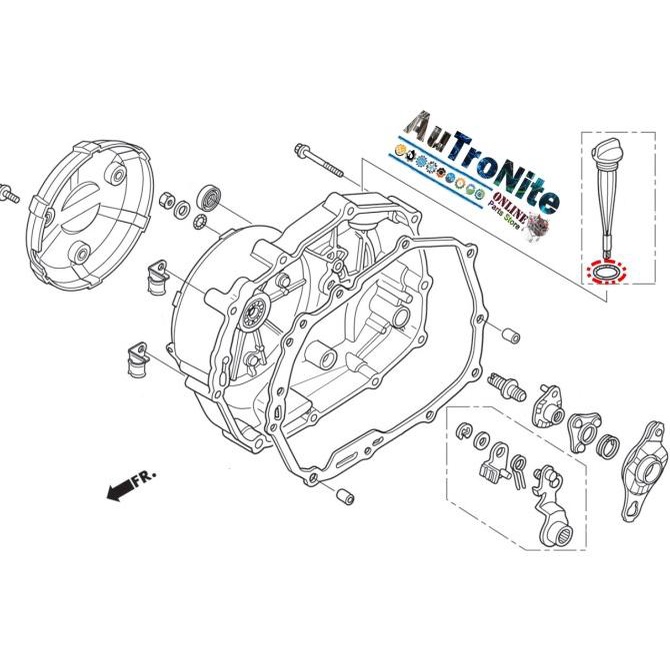 O-Ring 18 X 3 Tutup Oli Mesin 91307-035-000 Ori Honda Beat Supra Cbr Promo