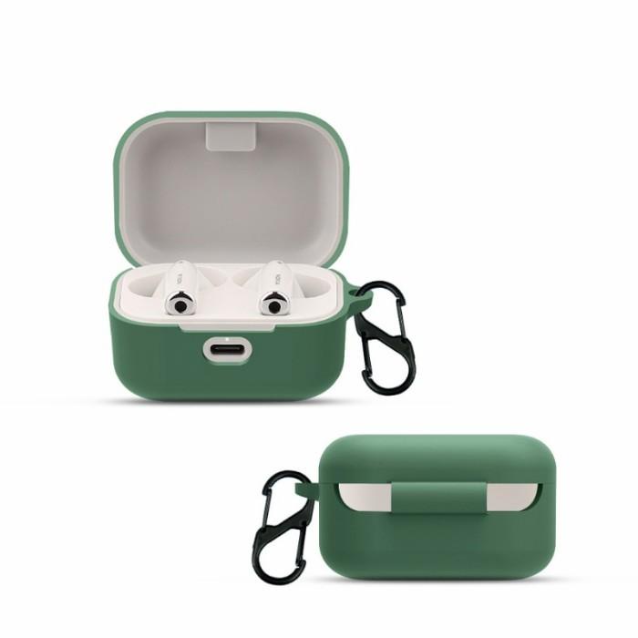 Case Casing Silicone Protective Nokia Tws Earphone E3500 + Carabiner