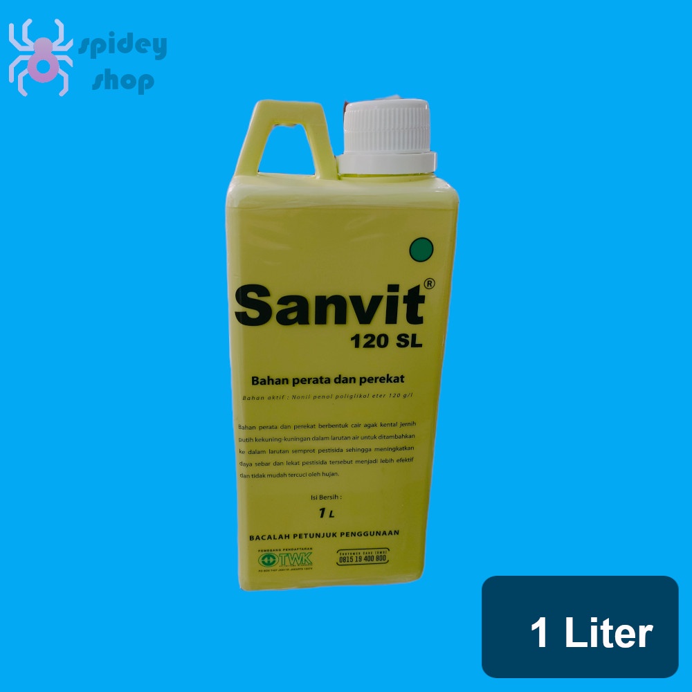 Sanvit 120SL 1 liter Perekat Perata Surfaktan Pestisida