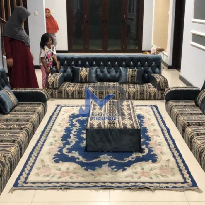 Terlaris Sofa Arabic Lesehan Custom Ibu Saskia ( Habib Geys Assegaf )