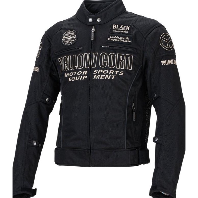 SALE YELLOW CORN YB 2102 BLACK IVORY l ORIGINAL YELLOW CORN l RIDING JACKET