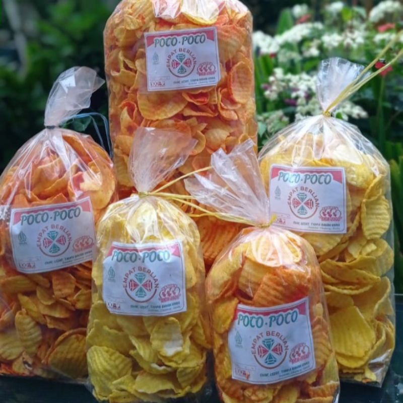 

Kerupuk Poco Poco gurih dan renyah 250 gram