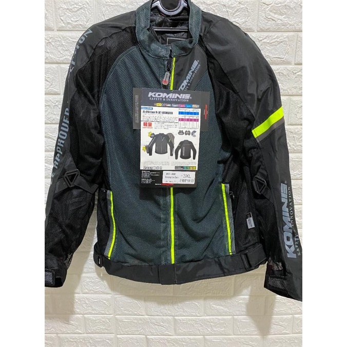 DISKON JAKET MOTOR KOMINE JK-098 COOL MESH BISMARK TOURING JACKET KOMINE JK09
