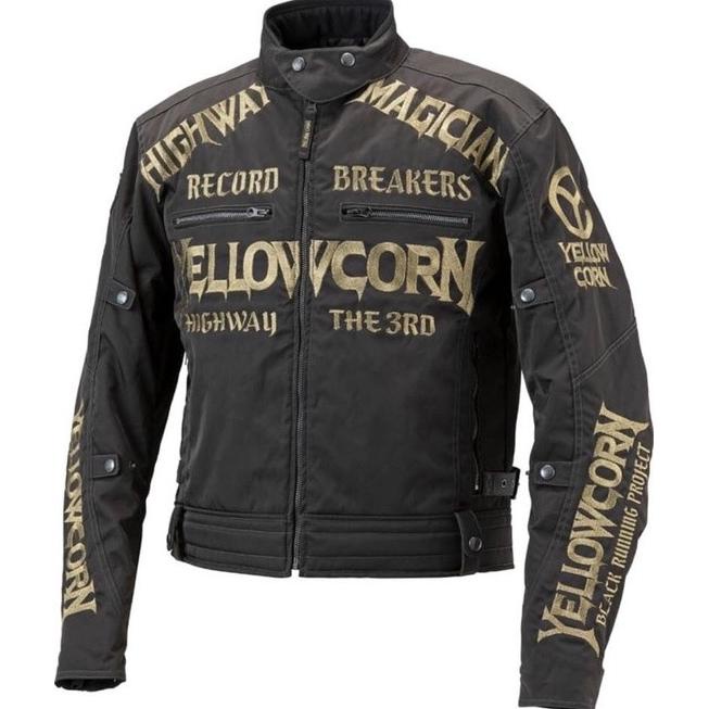 JUAL JACKET YELLOW CORN YB 8305 JAKET MOTOR YB8305 GOLD RIDING PROTECTOR