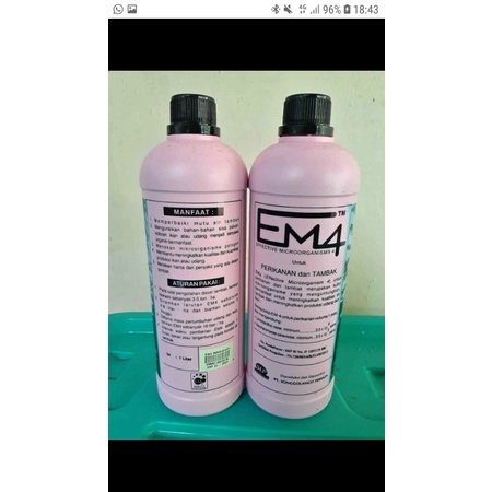 

EM4 perikanan botol warna pink