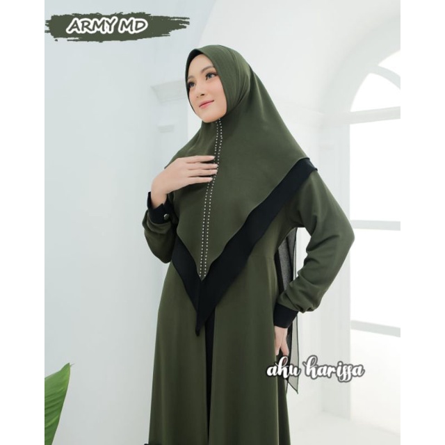 RADIYAH PRISILA NAYSILA AKU KARISSA GAMIS SET KHIMAR TERBARU CERUTY PREMIUM SERAGAMAN RESELLER