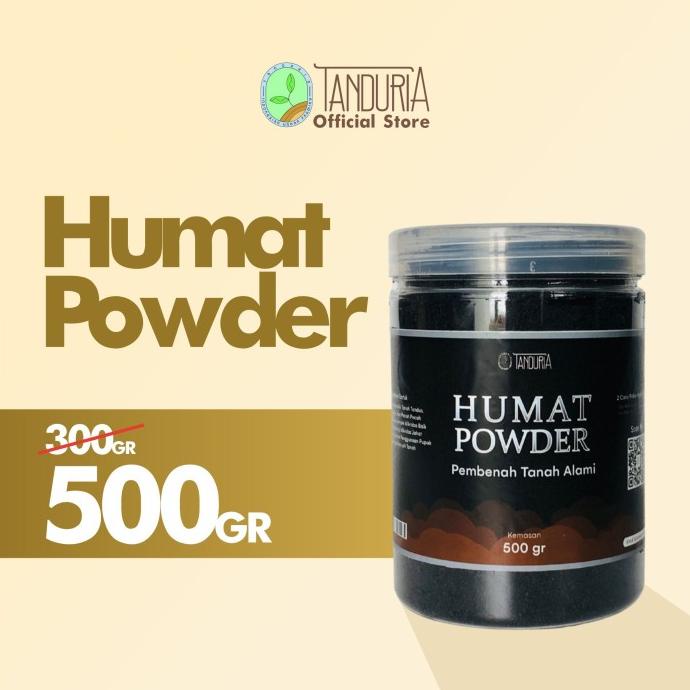 

Tanduria - Humat Powder 500 Gr // Asam Humat Ah-90 Pembenah Tanah