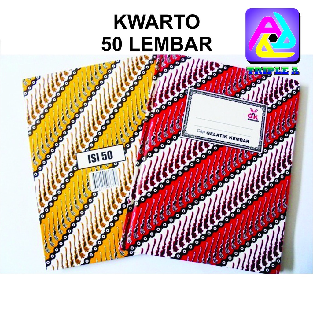 

BUKU KWARTO GELATIK KEMBAR ISI 50 LEMBAR