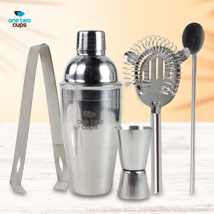 FMFIT BOSTON Shaker cocktail stainless 200ml 350ml 550ml 750ml bartender set