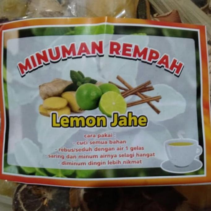 

*****] Lemon Jahe Wedang Rempah