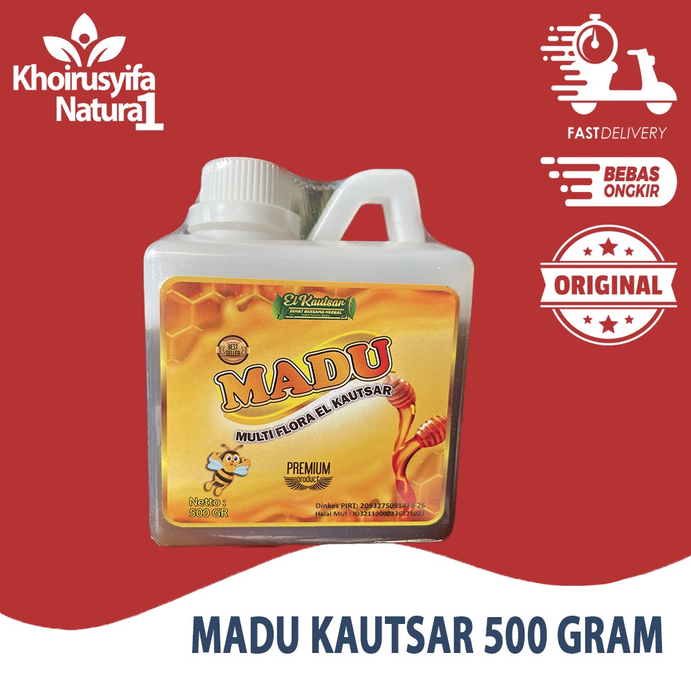 

MADU MURNI AL KAUTSAR ALKAUTSAR AL KAUSAR 500 GR | ORIGINAL | ALAMI MADU ASLI | BUKAN ASY SYIFAU | ASY SYIFAA