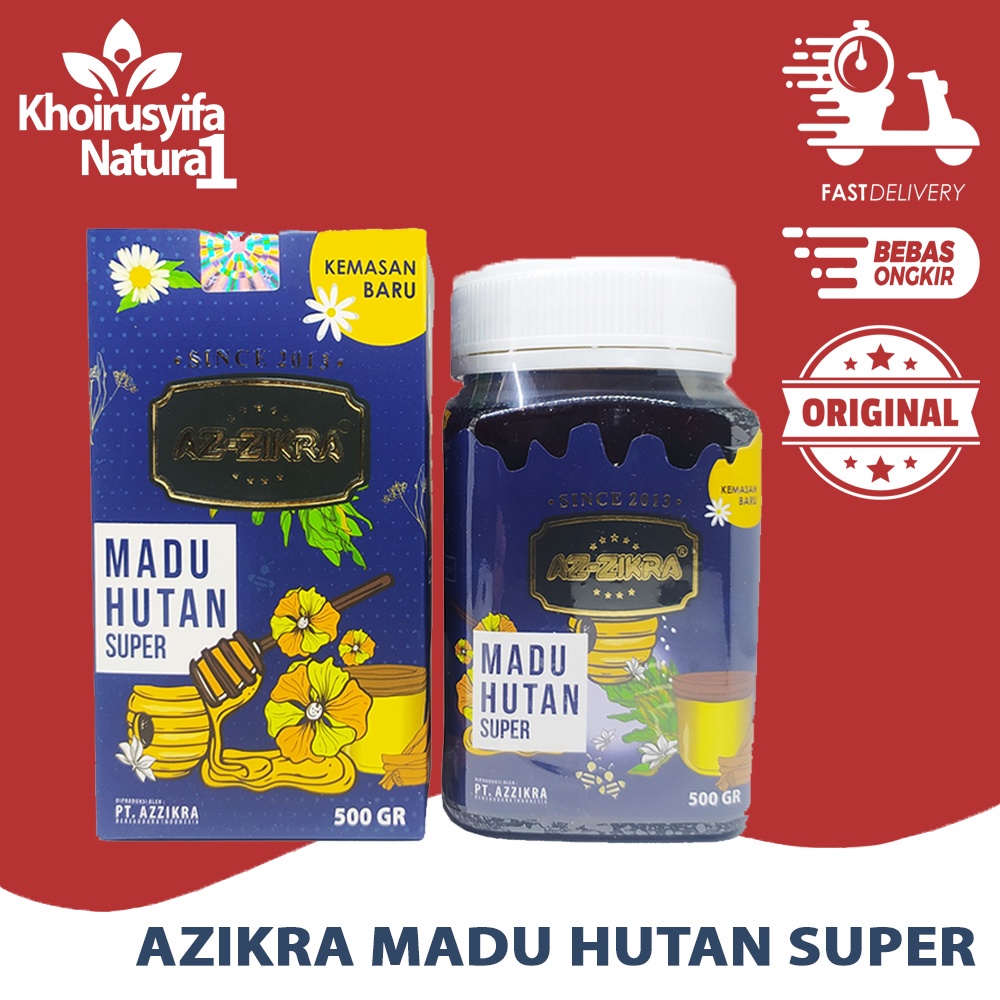 

AZ-ZIKRA MADU HUTAN SUPER 500 GRAM | MADU DZIKIR/MADU HUTAN MURNI
