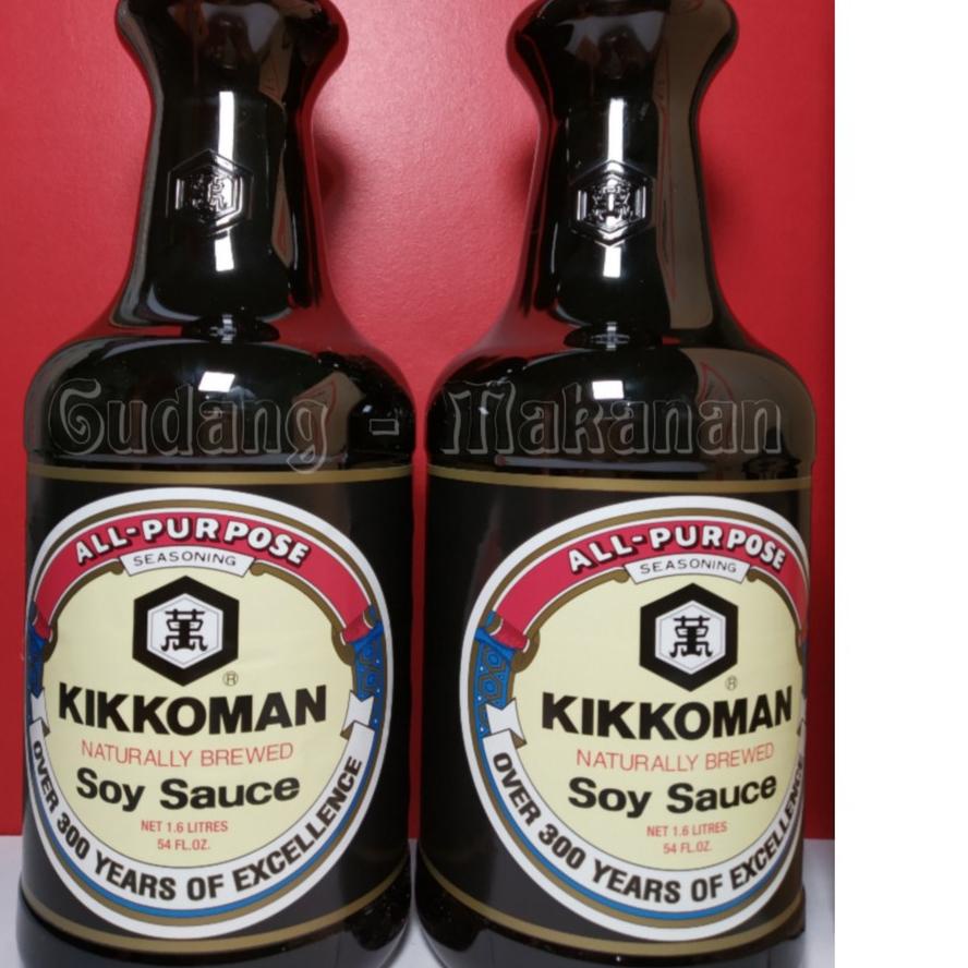 

STAR BRANDS Kikkoman Soy Sauce 1.6 Liter !!