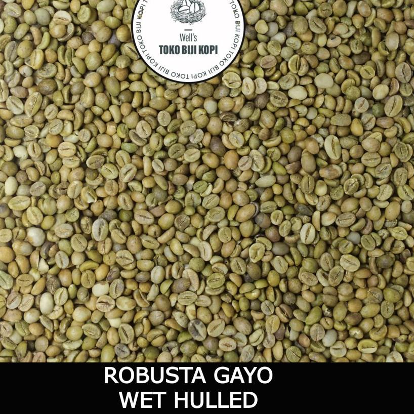 

✨Terbaru✨ GREEN BEAN ROBUSTA GAYO GRADE 1 BIJI KOPI MENTAH - 1 KG gas !!