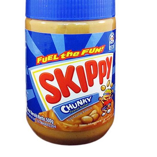 

12.12 FLASH SALE Skippy kasar chunky peanut butter 500 Gram grosir