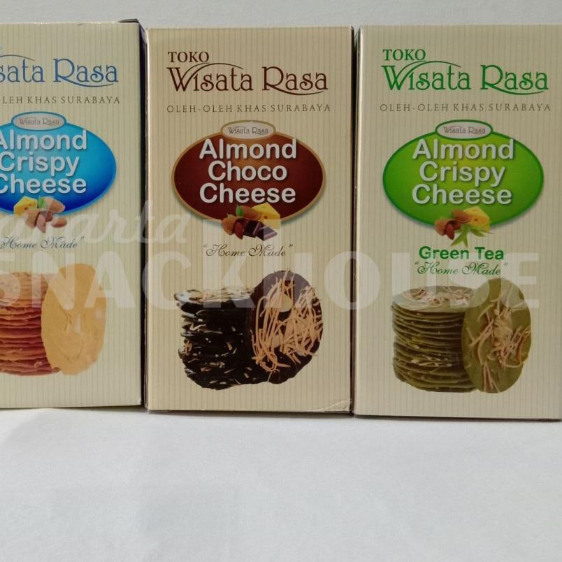 

Terbaik ALMOND CRISPY CHEESE / CHOCO / GREEN TEA WISATA RASA SURABAYA !!!