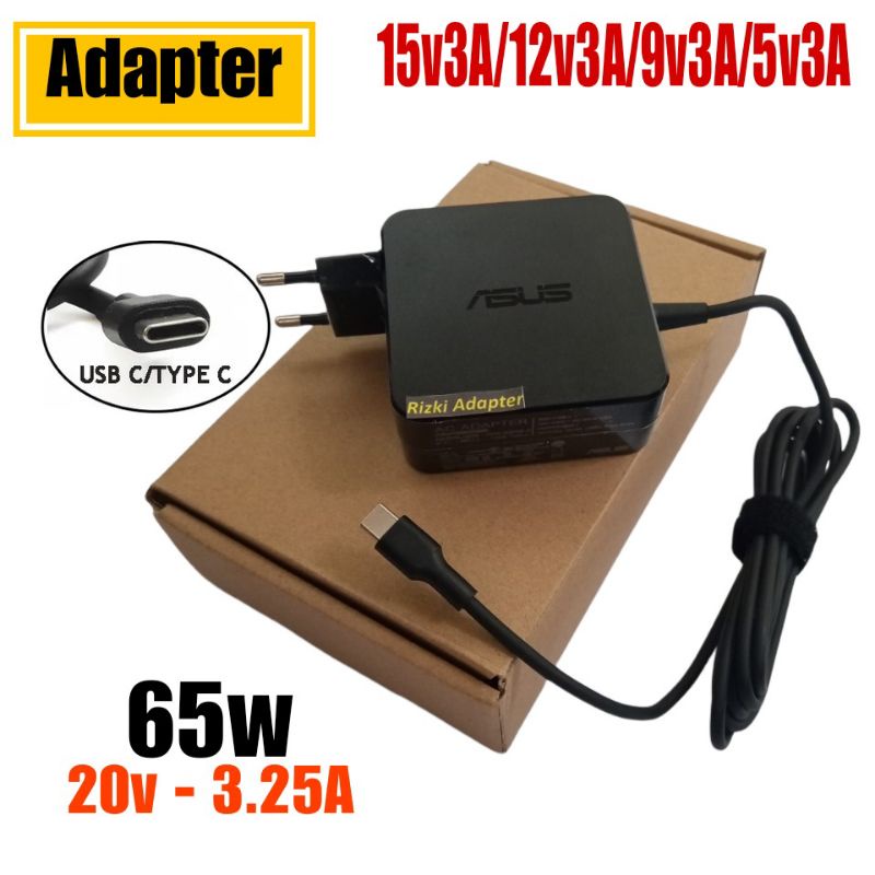 Adaptor Charger Laptop Asus Flip S UX393JA UX393EA UX371E UX393J UX371 UX393 UX371EA UX393JA