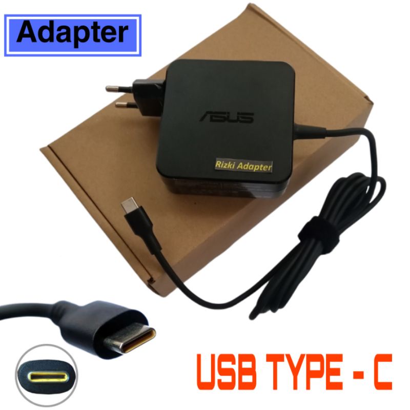 Charger Laptop Asus Q325 Q325U Q325UA C204MA C204M C204EE C204E C204 C403NA C403N C403 Type C