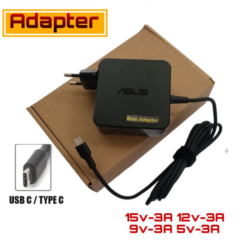 Charger Laptop Asus Q325 Q325U Q325UA C204MA C204M C204EE C204E C204 C403NA C403N C403 Type C