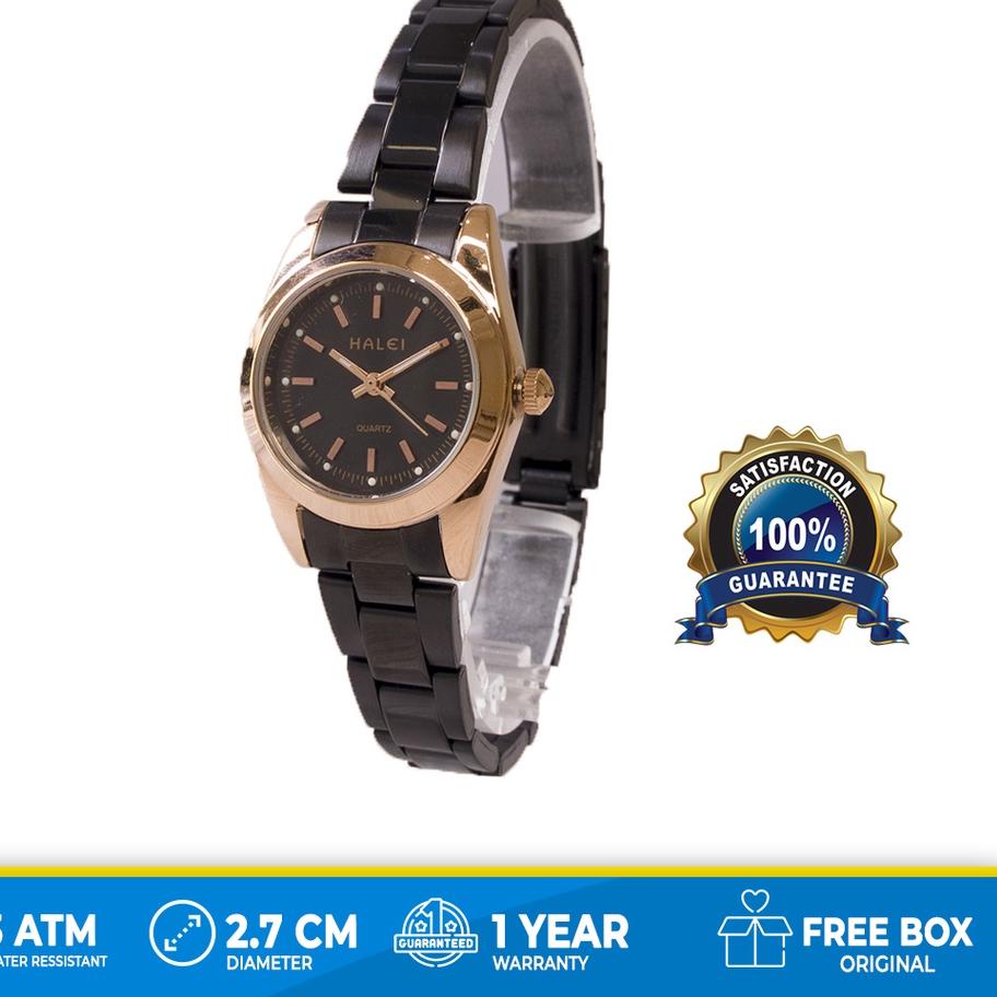 ✨Original✨ Halei watch Jam Tangan Halei Klasik Smart Original 422 Hitam Rosegold Tahan Air Bisa Untu