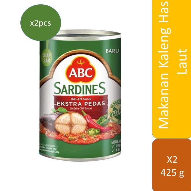 

12.12 SALE ABC Sarden Saus Extra Pedas 425 g - 2 Pcs 