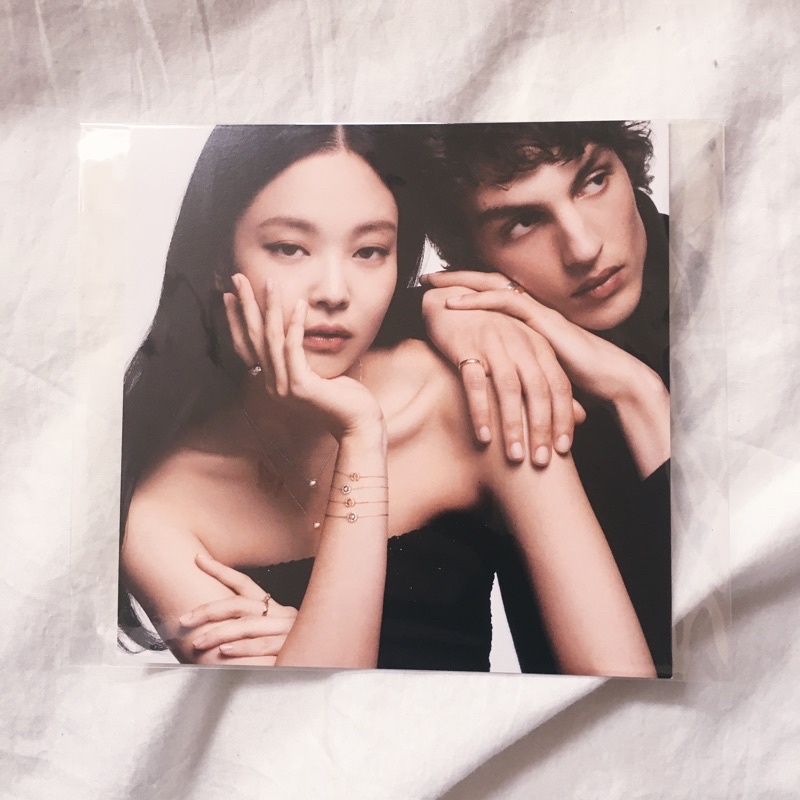 JENNIE CHANEL POP UP POSTCARD KOREA | BLACKPINK BORN PINK ALBUM POB BENEFIT JENNIE JISOO ROSE LISA W