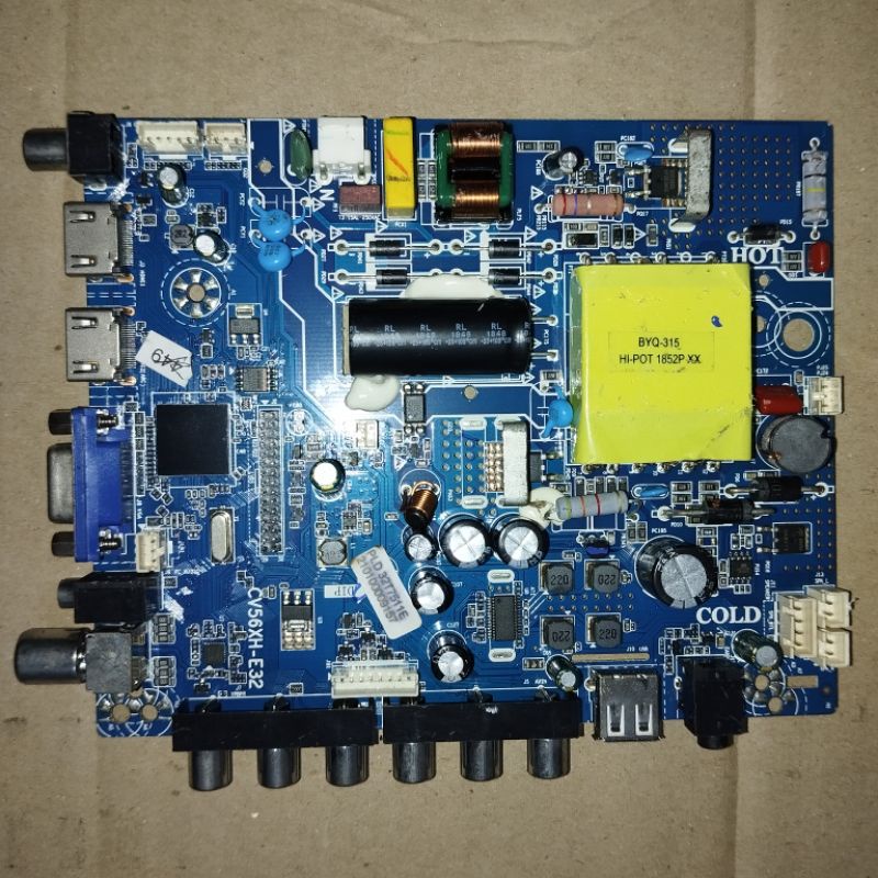 mainboard tv led polytron PLD32T1500E