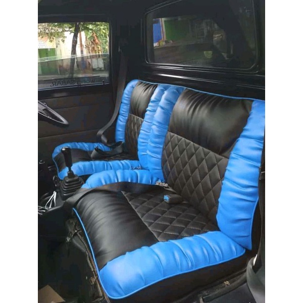 Sarung jok / Cover jok mobil pick up (  Carry Futura ) Model sofa motif