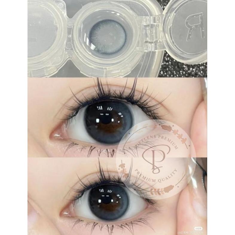 Bisa Cod Softlens Soft Blue Natural  Diameter 14.5mm | Softlens Tanpa Motiv | Softlens Warna Biru Na