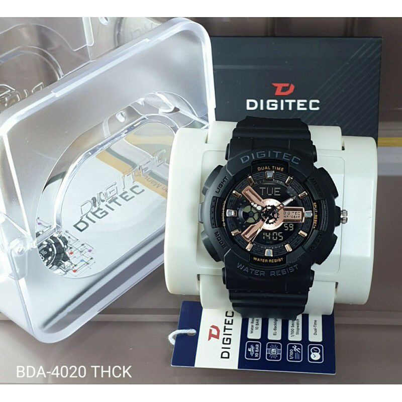 JAM TANGAN WANITA  SPORT ANALOG-DIGITAL TAHAN AIRDIGITEC DA4020T 4020