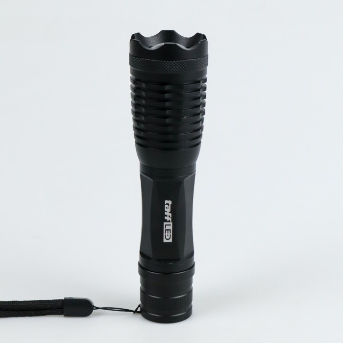 TaffLED Senter LED Tactical Cree XM-L T6 8000 Lumens - F18 - Black