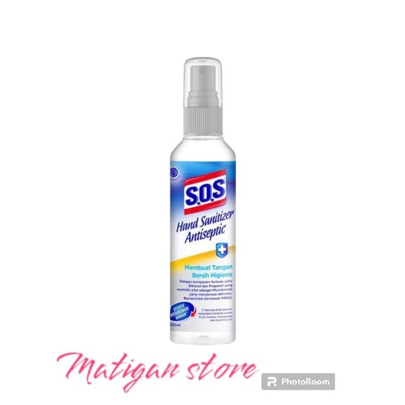 S.O.S Hand Sanitizer Spray Antiseptik 100ml