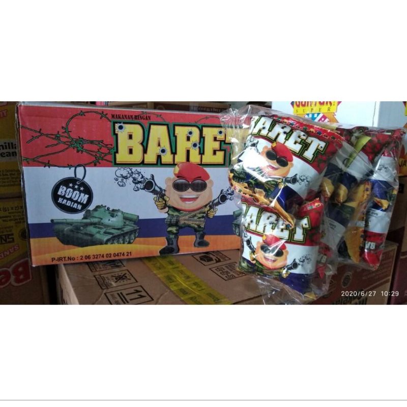 

Snack Baret Berhadiah Uang Bila Beruntung / Jajanan Baret Murah / Snack Berhadiah Uang / Ciki Berhadiah