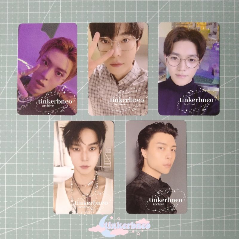 STICKER FAVORITE PHOTOCARD OFFICIAL NCT 127 | CLASSIC CATHARSIS JEWEL | YUTA DOYOUNG TAEYONG JOHNNY