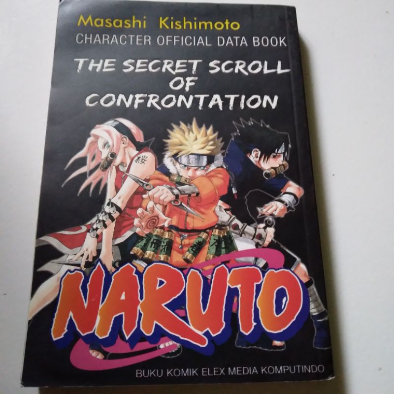 Buku Naruto Data Book Karakter