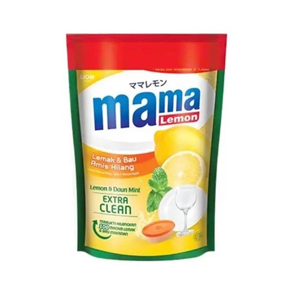 Promo Harga Mama Lemon Cairan Pencuci Piring Lemon & Daun Mint 780 ml - Shopee