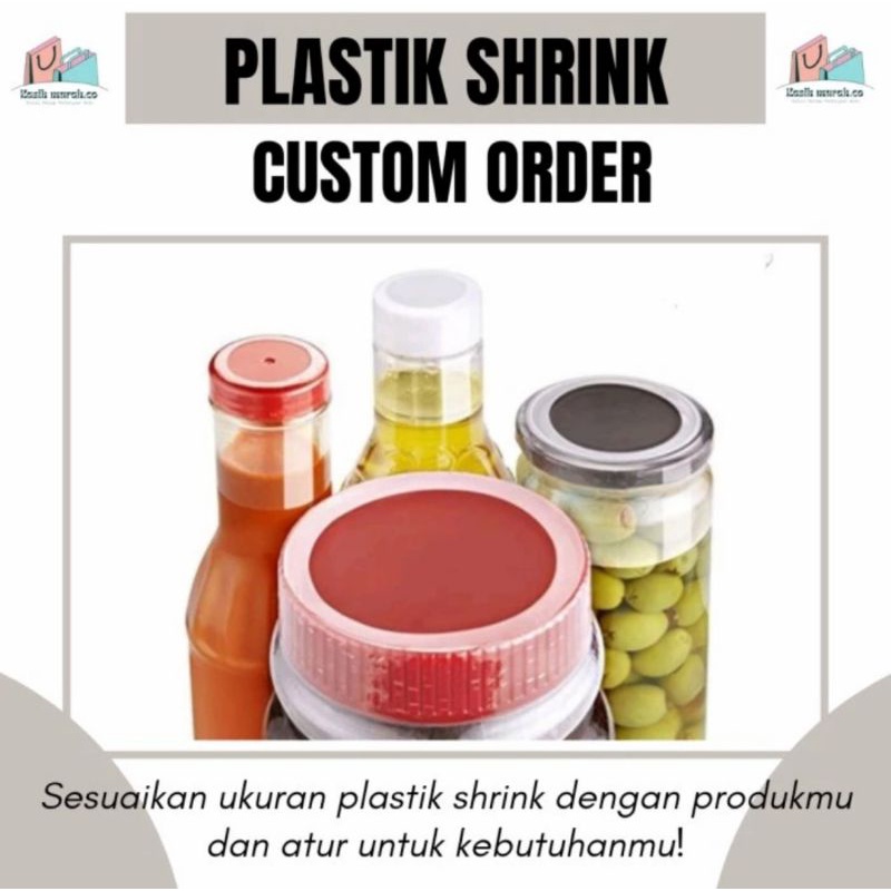 

Custom Cutting Plastik PVC Shrink Film Plastik Segel