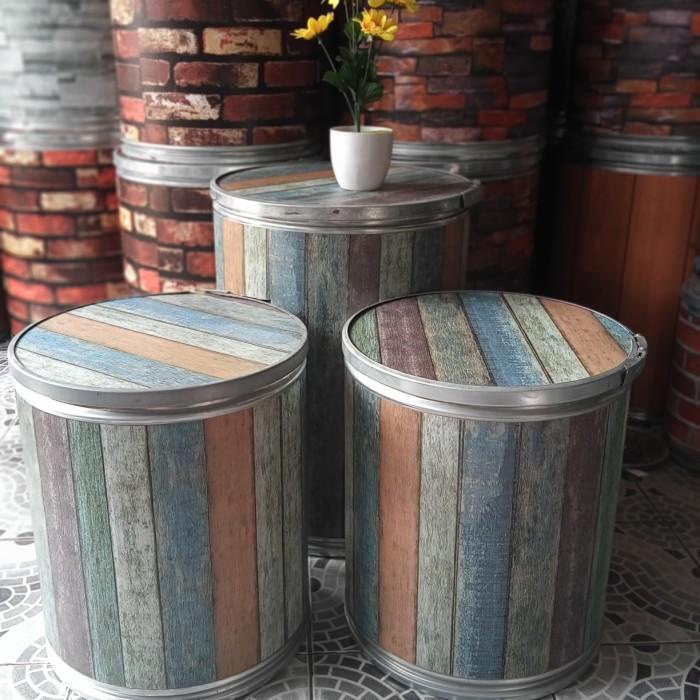 Best Seller Paket 1 Set Kursi Teras Kursi Cafe Kursi Tong Stool Tong Bangku Cafe