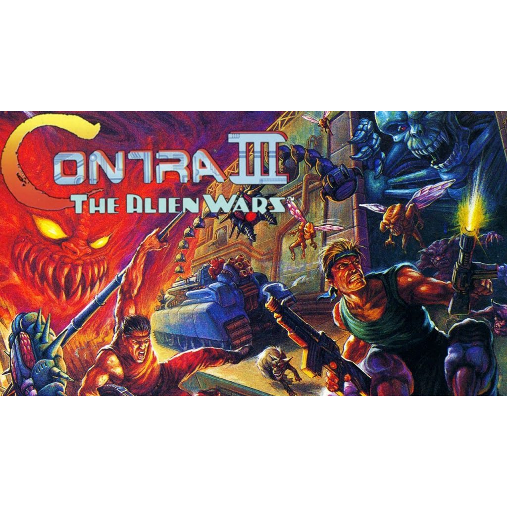 CONTRA III THE ALIENS WARRIORS  PS3