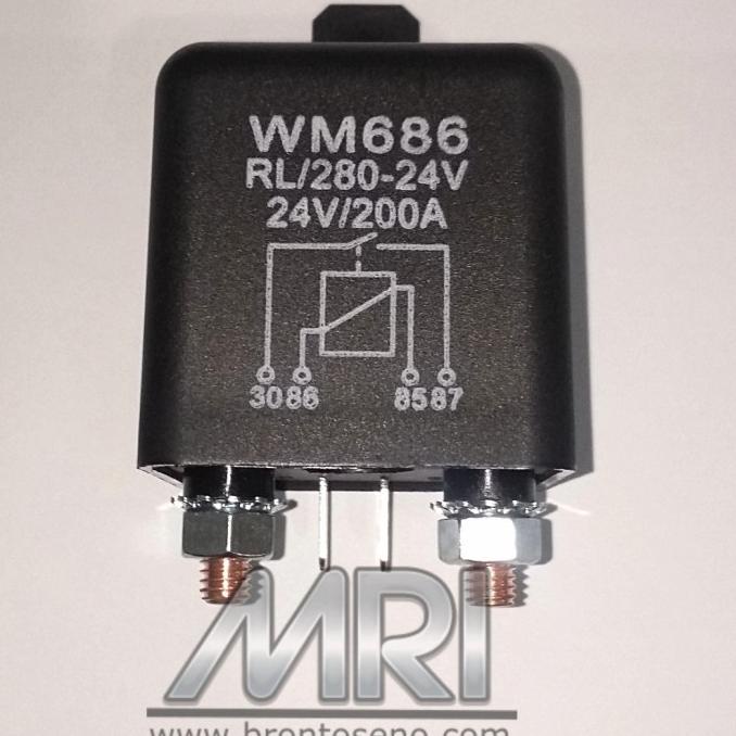 Relay 24V 200A Waterproof Starting Relay for Automotive