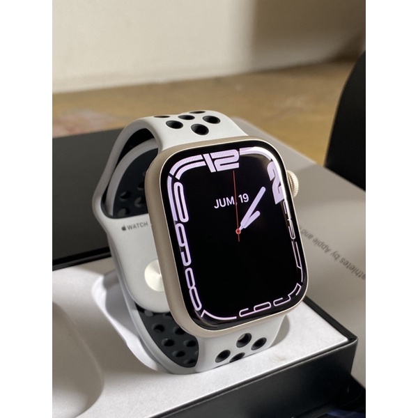 Apple Watch iwatch series 7 45mm Starlight iBox