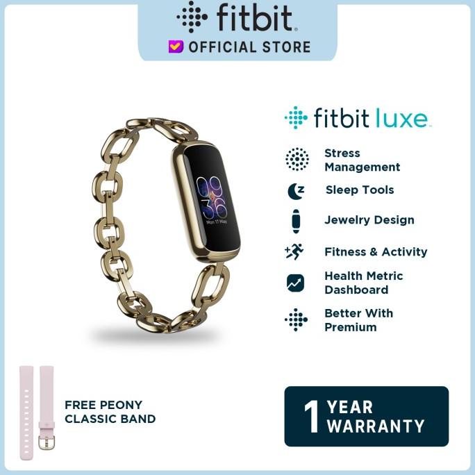 FITBIT Luxe [FB422GLPK-FRCJK] - Soft Gold/Peony