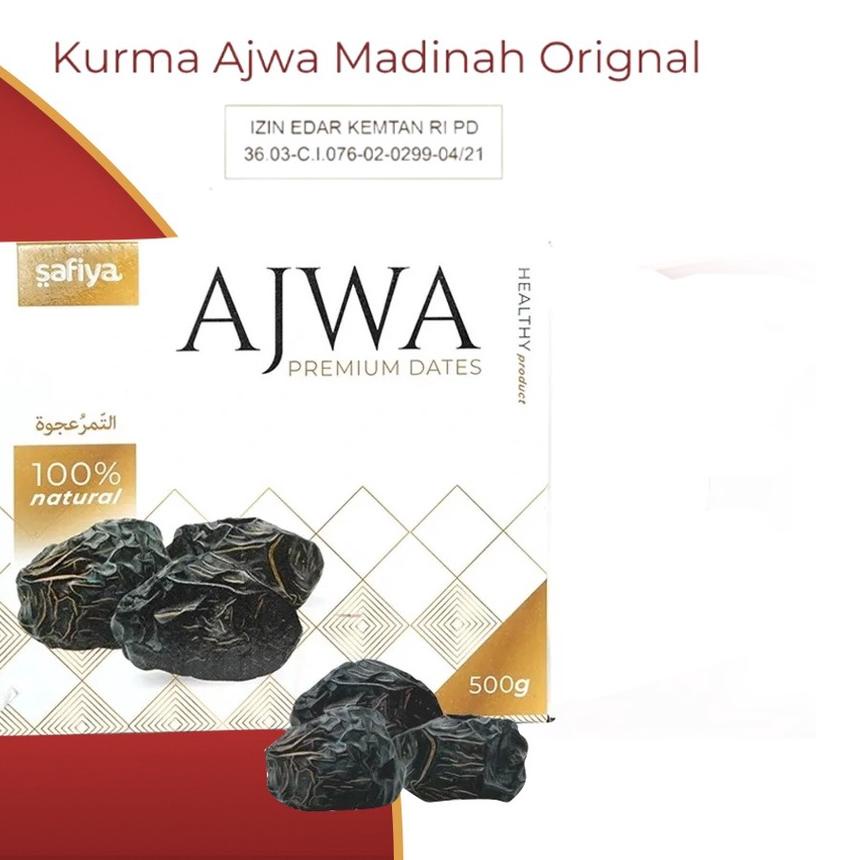 

Diskon ⭐✔️ Kurma Ajwa 500 gr Original Premium Oleh Oleh Haji Umroh