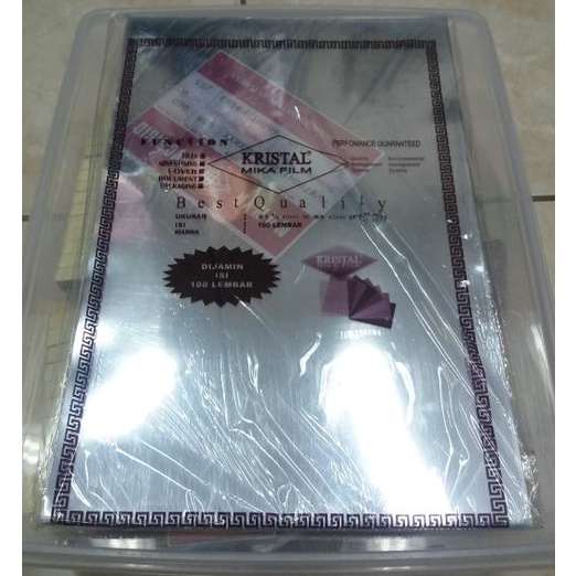 

Plastik Mika Jilid F4 / Cover Mika Jilid F4 Murah