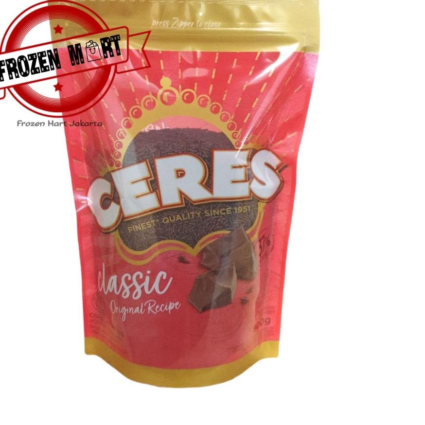 

Discount ✅⭐ CERES Hagelslag Classic Ziplock 500gr / Meses / Meises Ceres